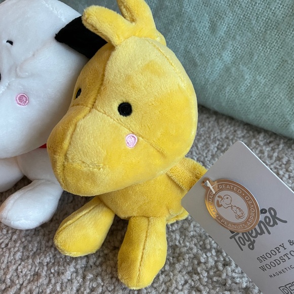 Hallmark Better Together Peanuts Snoopy & Woodstock Magnetic Plush NEW Toys - Picture 15 of 17